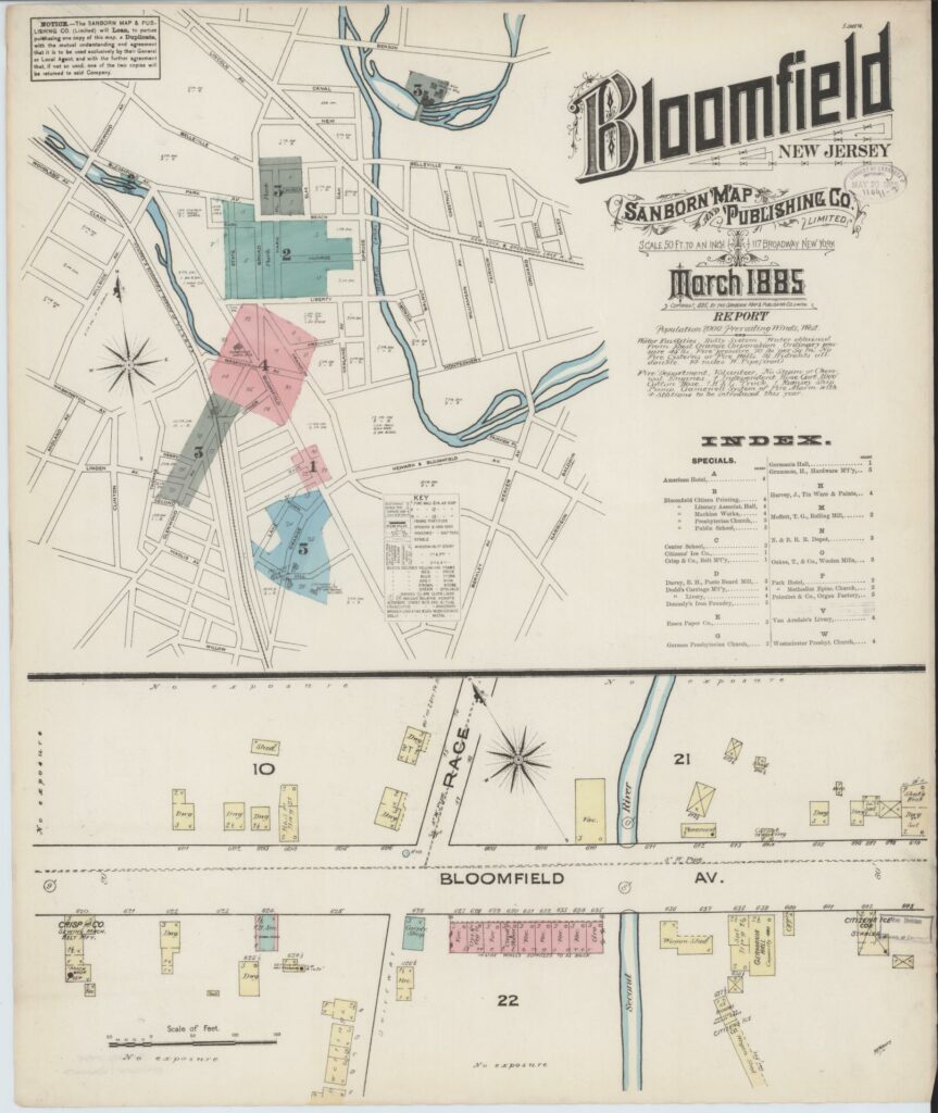 1885 Sanborn Maps at the Library of Congress