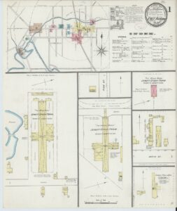 Image 1 of Sanborn Fire Insurance Map from East Aurora, Erie County, New York.